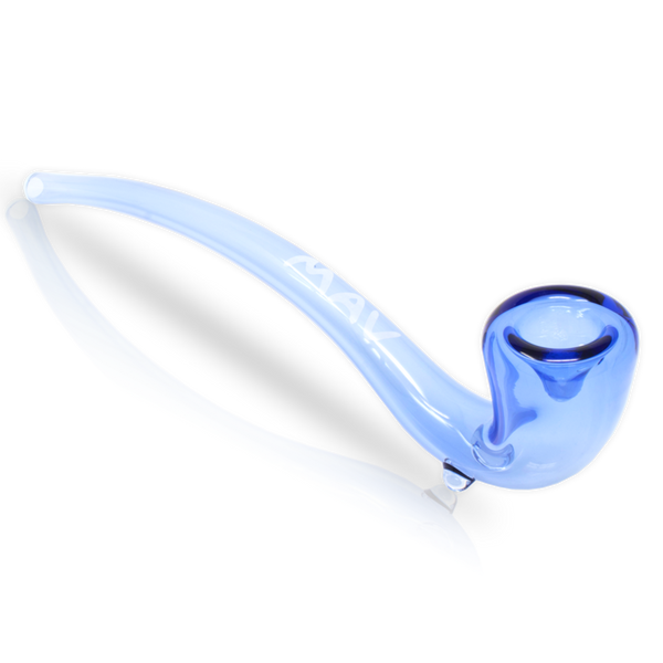 Gandalf Glass Smoking Pipe (L) - Blue • Buy Now