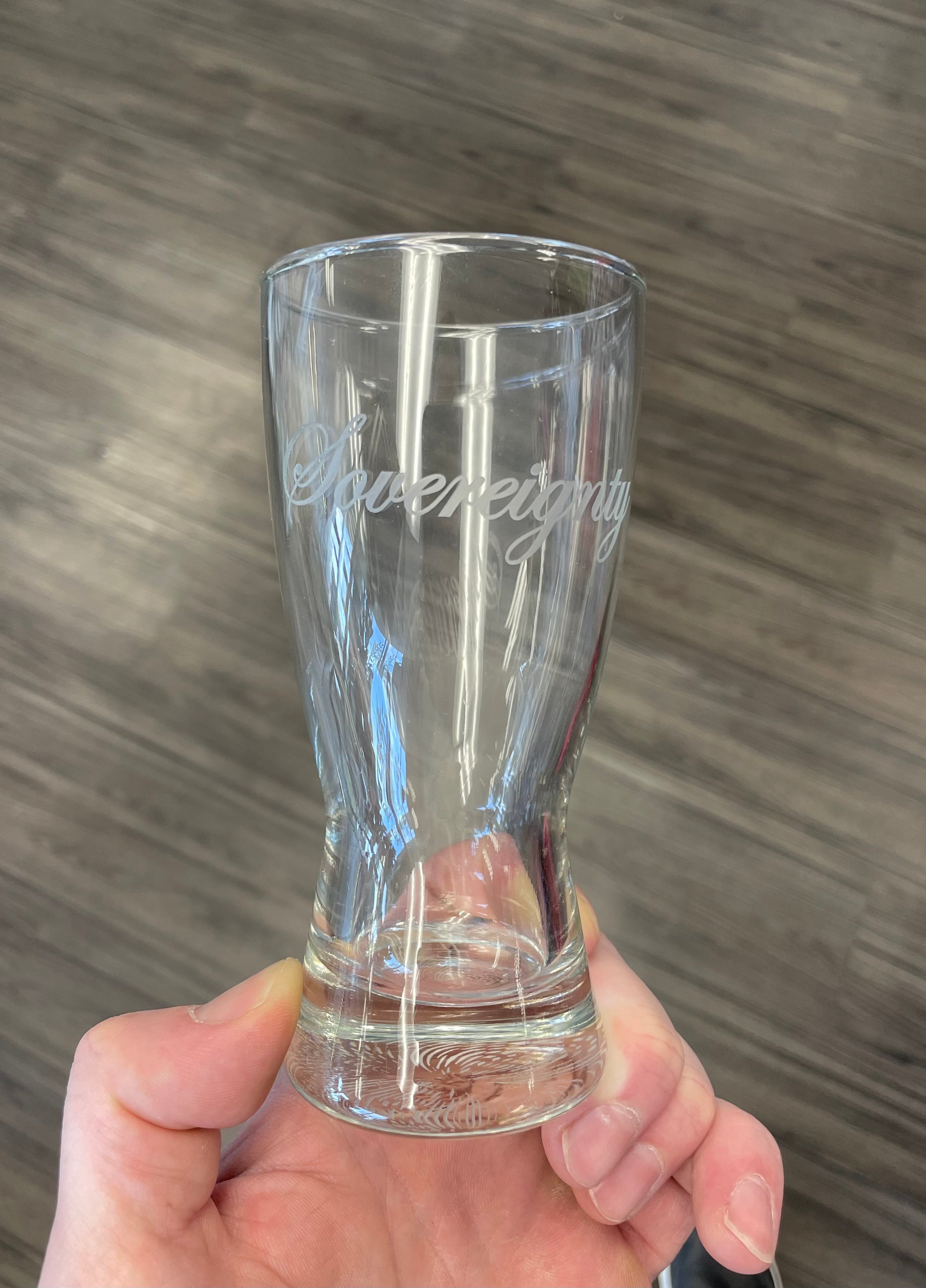 Sovereignty Drinking Glass