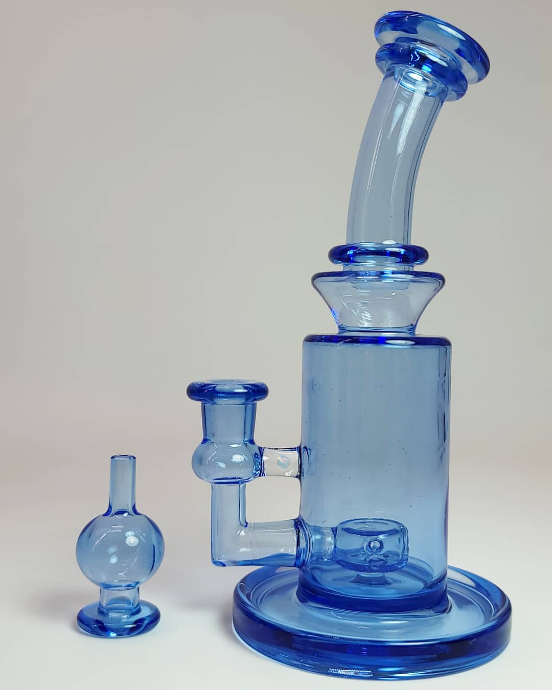 Eric Law 6 hole rig with opal in blue dream