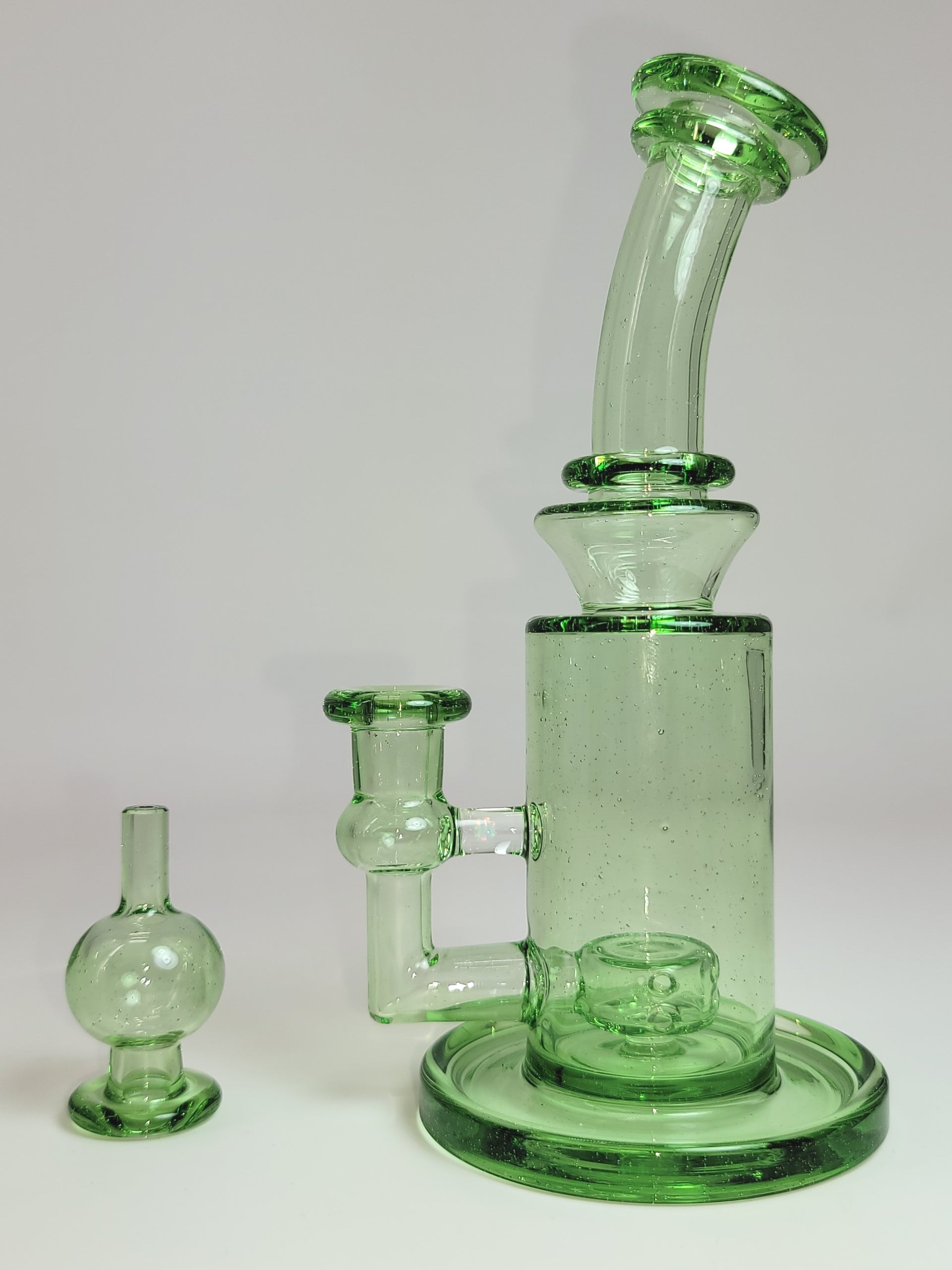 Eric Law 6 hole rig with opal in kryptonite